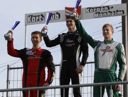 Marcel Hartmann 2. Gesamtsieger WIPO Kart Club Kerpen